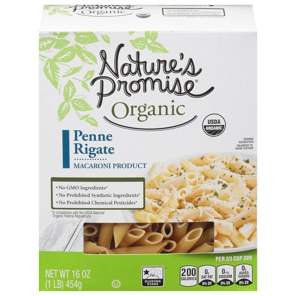 Nature's Promise Pasta | Organic & Clean Ingredient Pasta